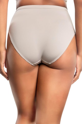 Cueca cintura subida Parfait Bege-claro
