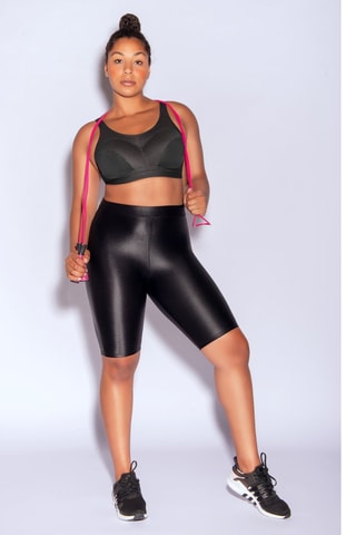 Soutien de desporto Power Fit Preto