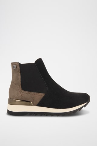 Platform Chelsea Boots - Zwart