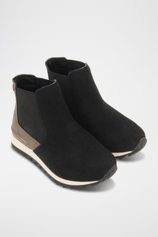 Platform Chelsea Boots - Zwart