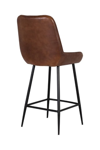 Tabouret en cuir - 48 x 108 x 60 cm