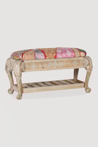 Banc - Naturel et multicolore