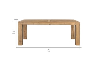 Table en manguier - 200 x 76 x 100 cm