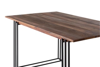 Table à manger - Marron et noir