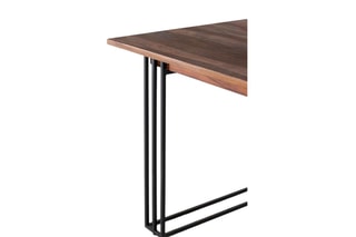 Table à manger - Marron et noir