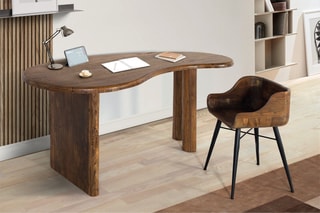 Bureau en teck - 172 x 76 x 82 cm