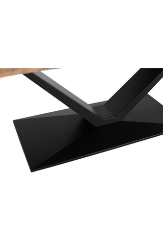 Table - Naturel et noir