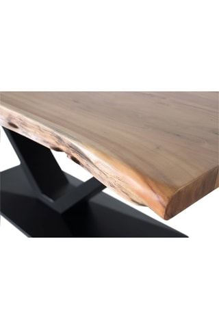 Table - Naturel et noir