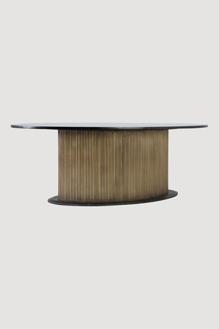 Table à manger en manguier - 220 x 77 x 110 cm