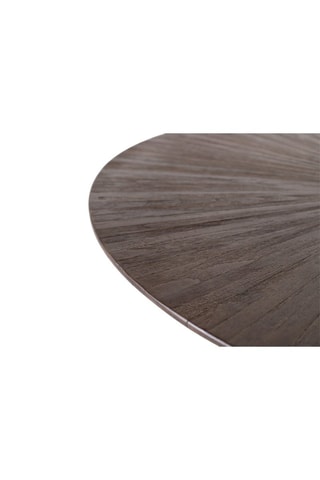 Table à manger en teck - 120 x 78 x 120 cm