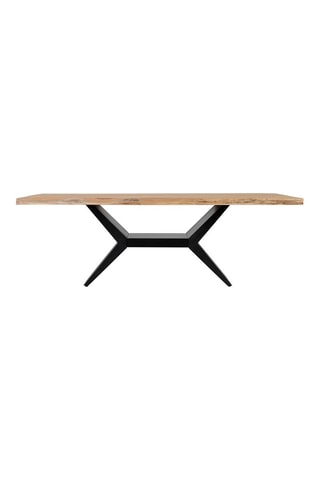 Table à manger en bois d’acacia - 220 x 75 x 110 cm