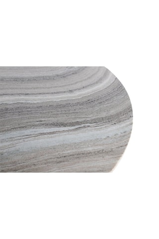 Table à manger - Gris et marron