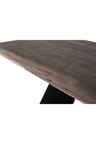 Table à manger - Marron et noir