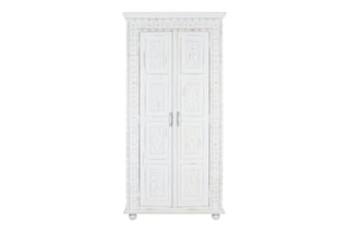 Armoire 2 portes en bois de manguier - 100 x 200 x 50 cm