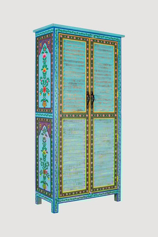 Armoire 2 portes en manguier - 101 x 203 x 46 cm