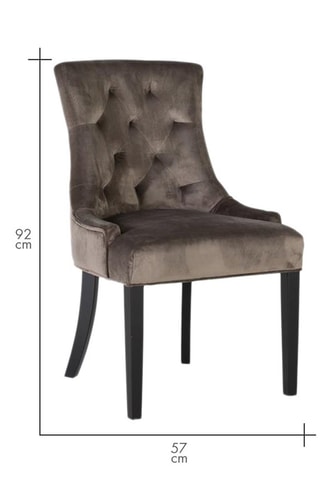 2 chaises - Gris et naturel