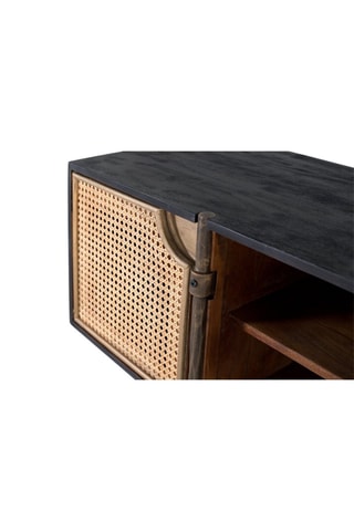 Meuble TV 2 portes en manguier - 150 x 40 x 56 cm