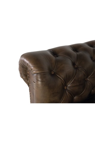 Fauteuil - Marron - En cuir