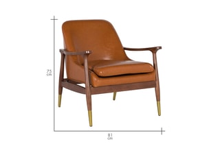 Fauteuil - Marron