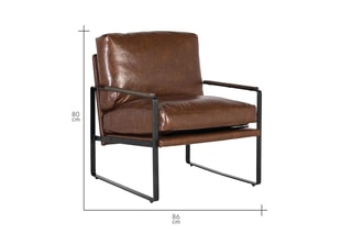 Fauteuil - Marron