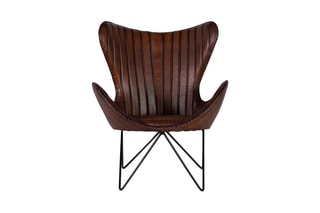 Fauteuil -  Marron