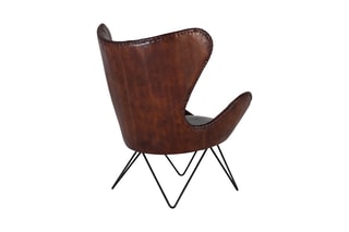 Fauteuil -  Marron