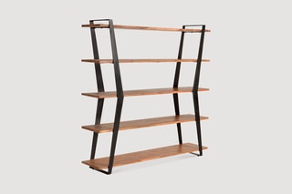 Bibliothèque - Naturel et noir