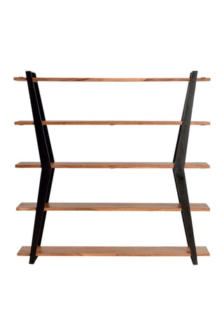 Bibliothèque - Naturel et noir