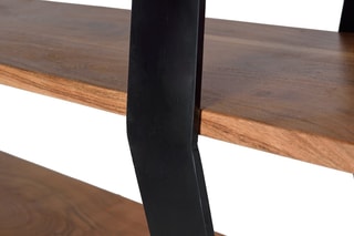 Bibliothèque - Naturel et noir