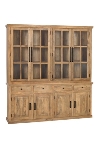 Bibliothèque en manguier - 208 x 226 x 45 cm