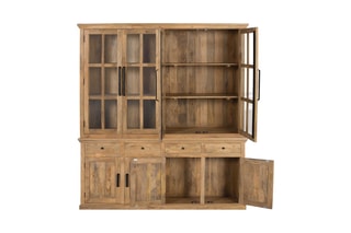 Bibliothèque en manguier - 208 x 226 x 45 cm