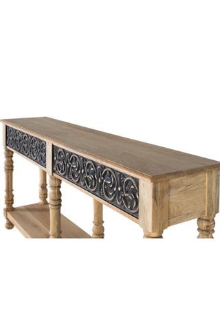 Console en manguier - 180 x 80 x 40 cm