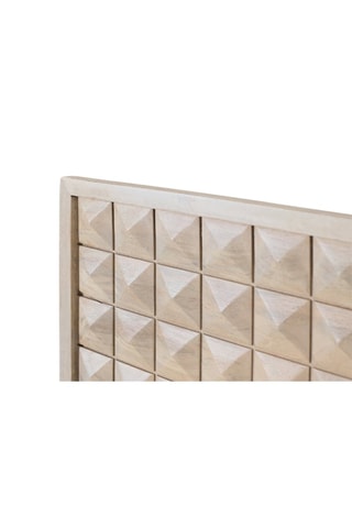 Tête de lit en manguier massif - 165 x 85 x 4 cm