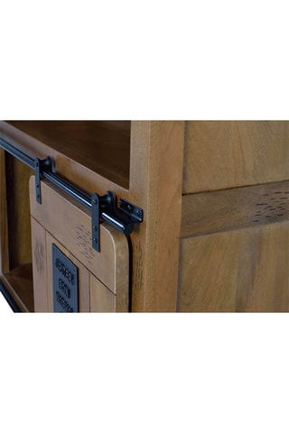 Vitrine 1 porte - Naturel