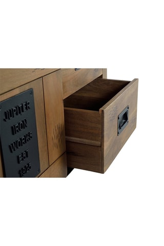 Vitrine 1 porte - Naturel