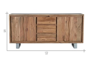 Buffet 4 portes - Naturel