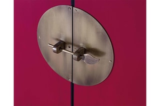 Buffet 4 portes - Rouge