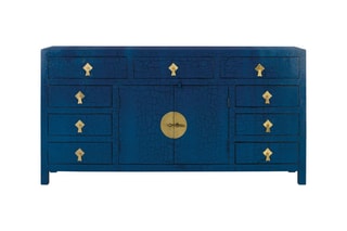 Buffet 2 portes - Bleu