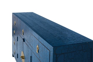 Buffet 2 portes - Bleu