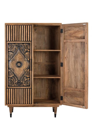 Buffet 2 portes en manguier - 150 x 90 x 43 cm