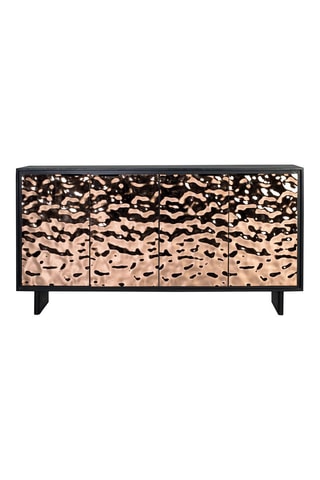 Buffet 4 portes en manguier - 175 x 90 x 42 cm