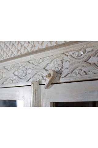 Armoire 2 portes en manguier - 110 x 180 x 40 cm