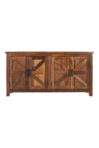 Buffet 4 portes en bois - 180 x 90 x 40 cm