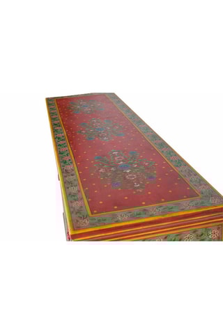 Buffet 3 portes - 
Naturel et rouge