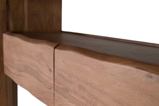 Buffet 4 portes en acacia - 130 x 147 x 45 cm