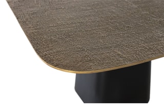 Table basse - Bronze et noir