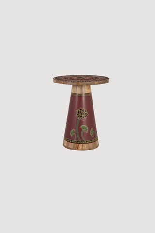 Table basse en manguier - 46 x 56 x 46 cm