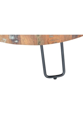 Table basse - Naturel et noir