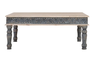 Table basse en manguier massif - 120 x 48 x 75 cm