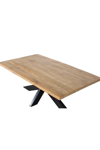 Table basse en manguier massif et bois d’acacia - 120 x 46 x 70 cm